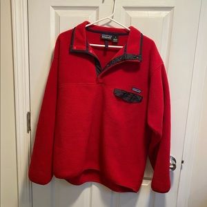 Patagonia Synchilla Stap-T fleece pullover!!